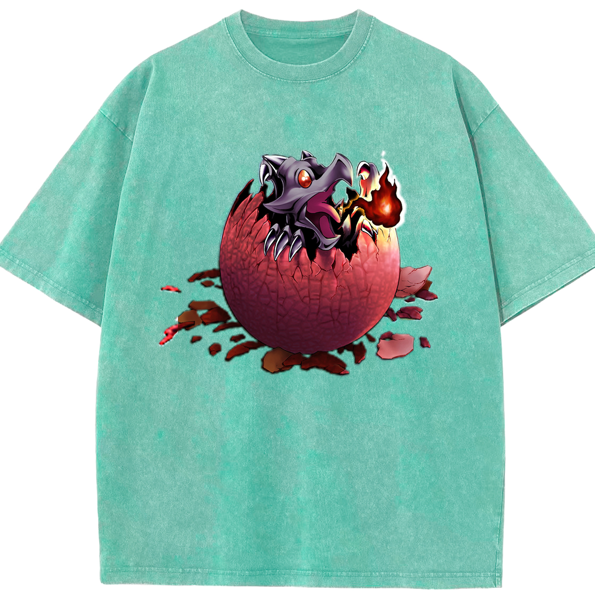 （画像用） 遊☆戯☆王 Yu-Gi-Oh! 綿100% ヴィンテージ風 半袖Tシャツ（フロントプリント）
